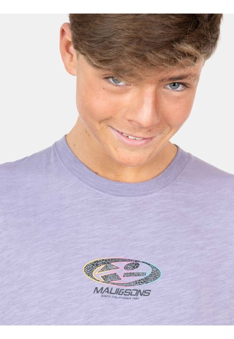Polera MC California Ocean Morado Infantil Maui And Sons-3