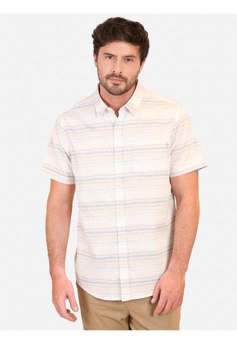 Camisa MC Clairi Multicolor Hombre Maui And Sons-0
