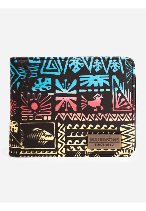 Billetera aloha  Multicolor Hombre Maui And Sons-0
