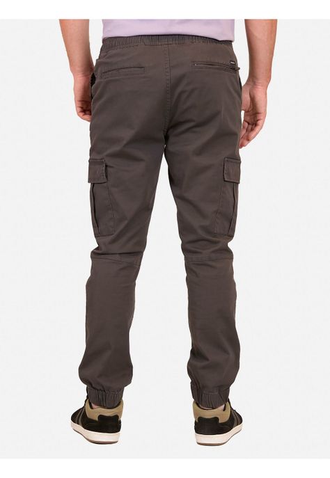 Pantalon Jogger Cargo Kona Gris Hombre Maui And Sons-1