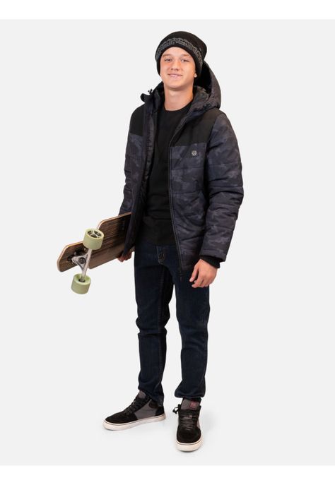 Parka Power Infantil Multicolor Maui And Sons-4