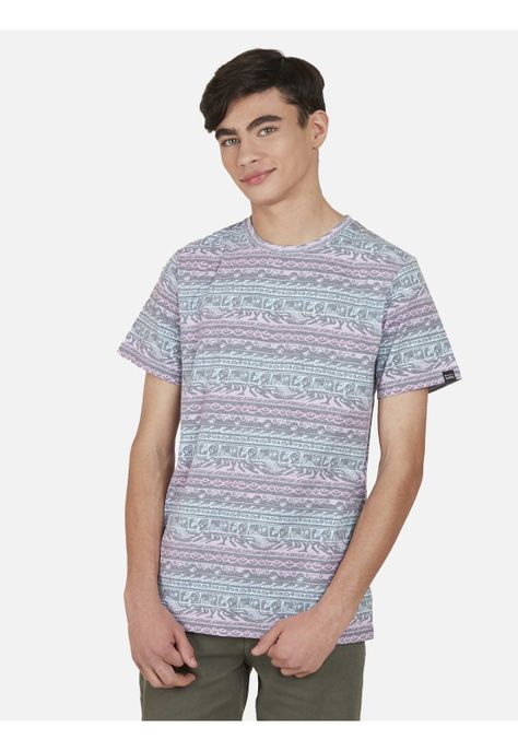 Polera HAWAIIAN SOUR Juvenil Multicolor Maui and Sons-0