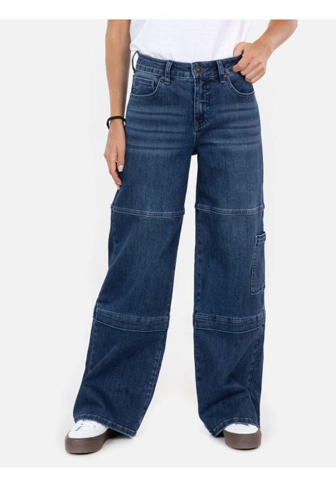 Jeans Pyro Azul Mujer Maui And Sons-0