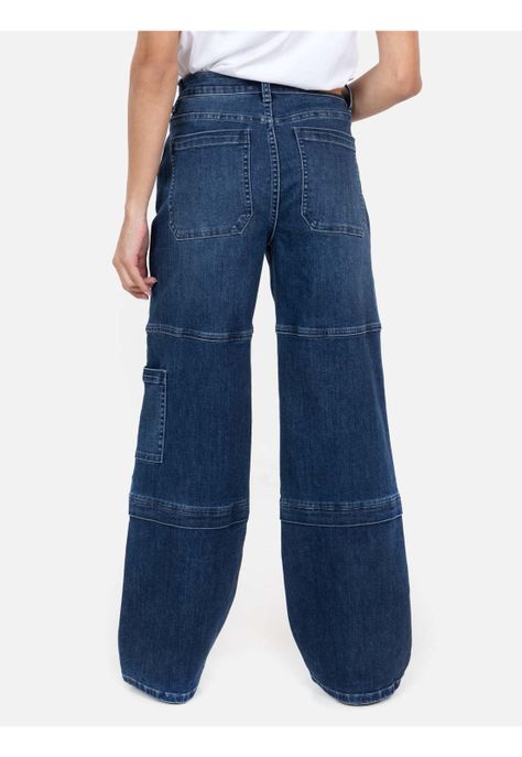 Jeans Pyro Azul Mujer Maui And Sons-1