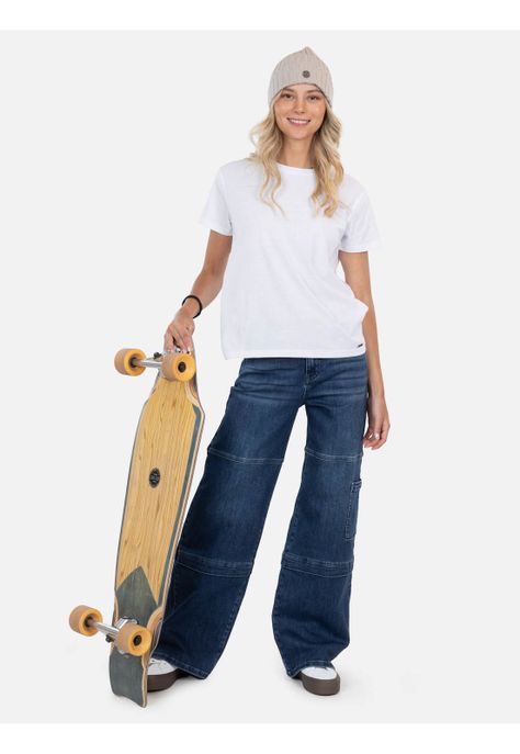 Jeans Pyro Azul Mujer Maui And Sons-3