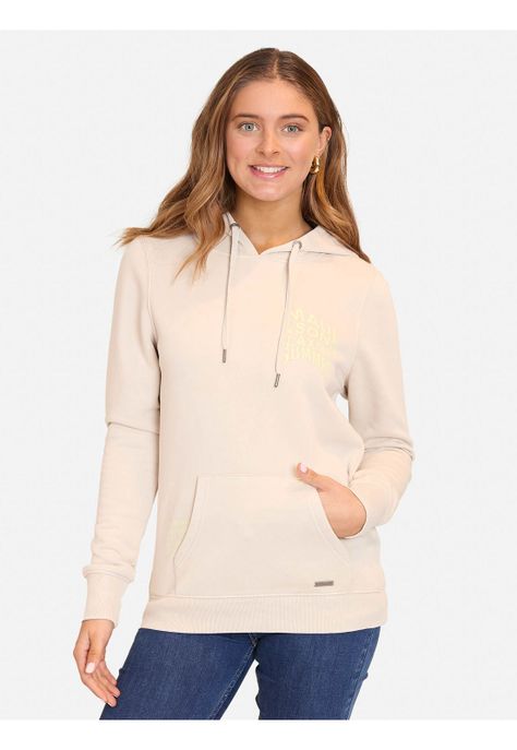 Poleron Canguro Summer Beach Beige Mujer Maui and Sons-0