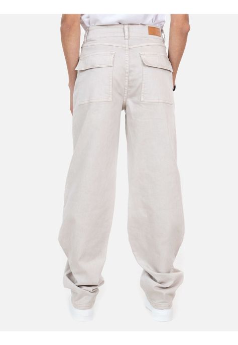 Jeans Turbo Beige Mujer Maui And Sons-2