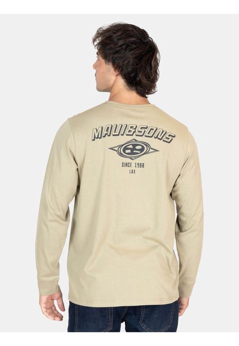 Polera ML Lagoon Café Hombre Maui And Sons-1