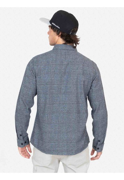 Camisa Fuego Azul Hombre Maui And Sons-1