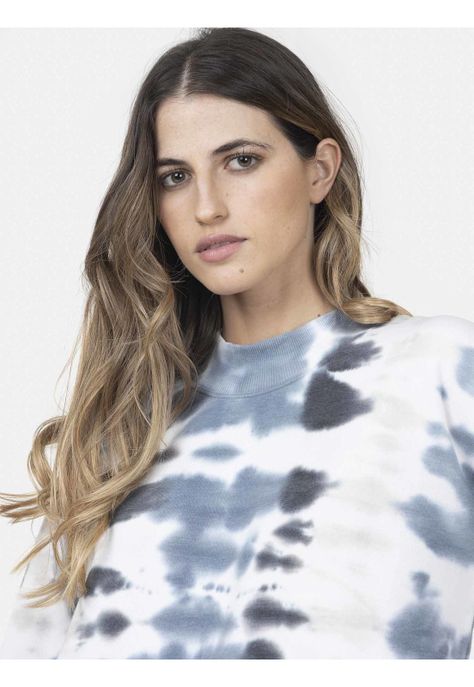 Cuello Redondo Mujer VIBRANT DYE Multicolor Maui and Sons-2