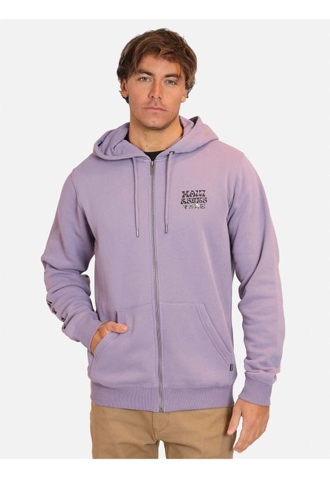 Poleron FZ Eye Lie Morado Hombre Maui and Sons-0