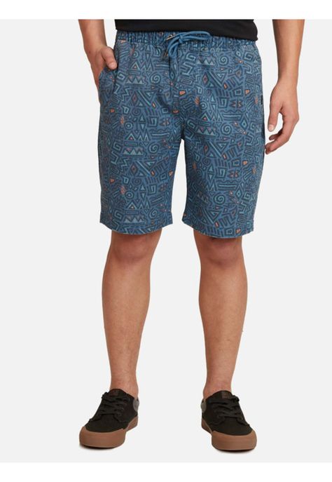 Bermuda Jogger Tribal Blue Young Multicolor Maui and sons-0