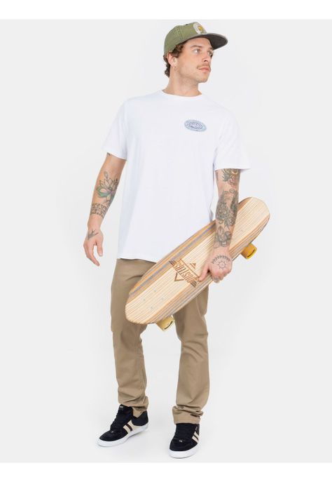 Polera MC Cosmic Wave Blanco Hombre Maui And Sons-3