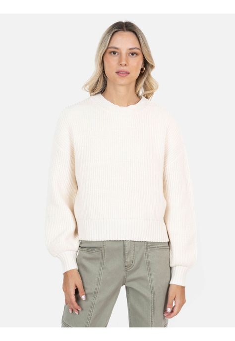 Sweater Islenis Beige Mujer Maui And Sons-0