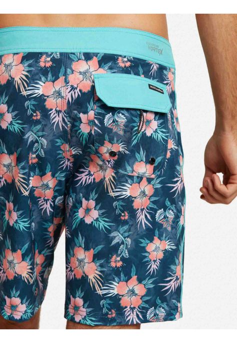 Traje De Baño Hibicus Field Vortex Multicolor Hombre Maui and sons-2