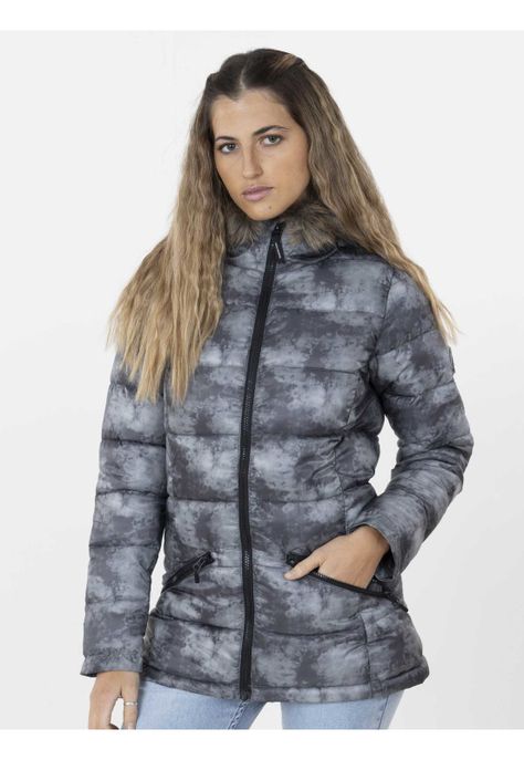 Parka Tie Dye Mujer Multicolor Maui and Sons-0