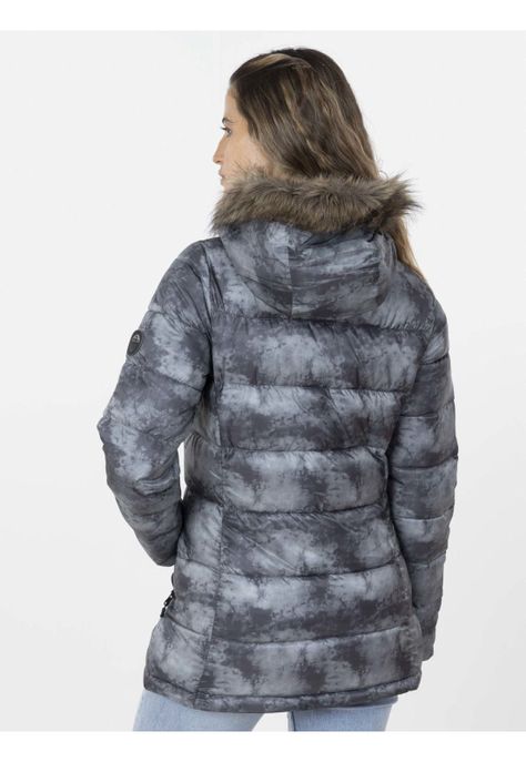 Parka Tie Dye Mujer Multicolor Maui and Sons-2