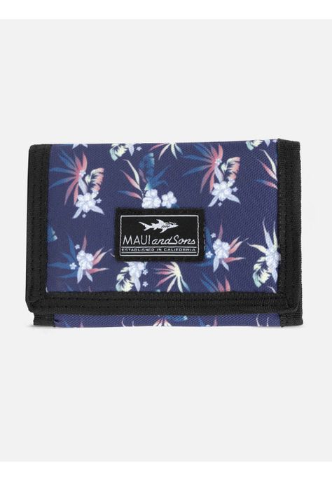 Billetera Hombre 5AB155-MT22 Azul Maui and Sons-0
