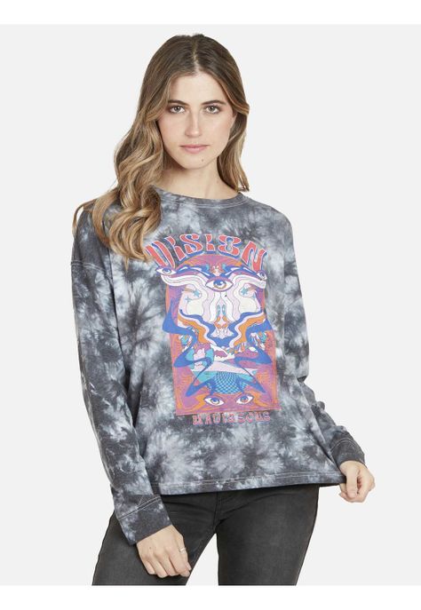 Polera Manga Larga MAGIC SAND Mujer Multicolor Maui & Sons-0