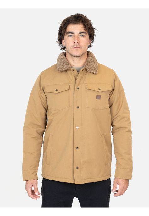 Chaqueta Valkiria Café Hombre Maui And Sons-0