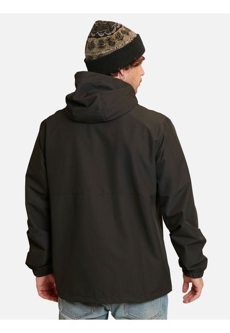 Cortaviento Windbreaker Mahalo Negro Hombre Maui And Sons-1