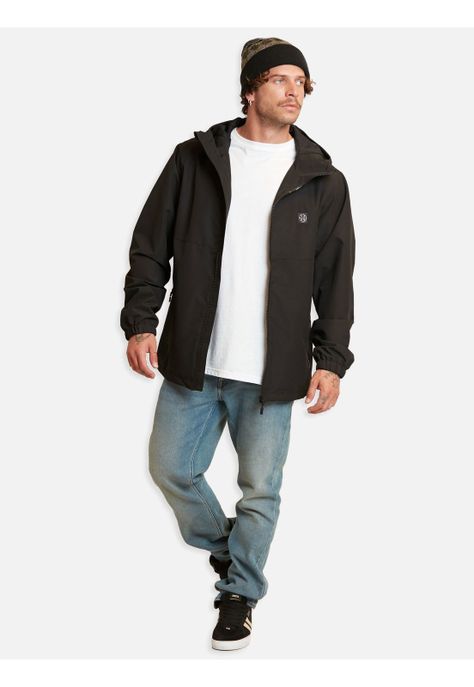 Cortaviento Windbreaker Mahalo Negro Hombre Maui And Sons-3