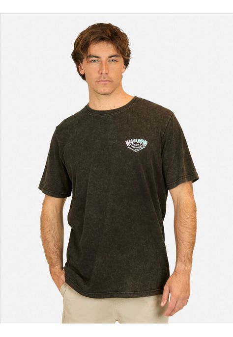 Polera MC California States Negro Hombre Maui And Sons-0
