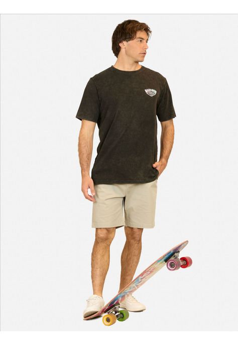 Polera MC California States Negro Hombre Maui And Sons-2