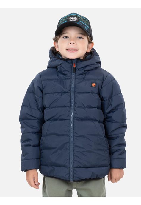 Parka Alaska Infantil Azul Maui And Sons-0