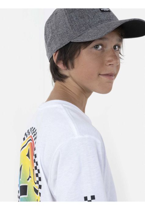 Polera GRADIENT COOKIE Juvenil Blanco Maui and Sons-2