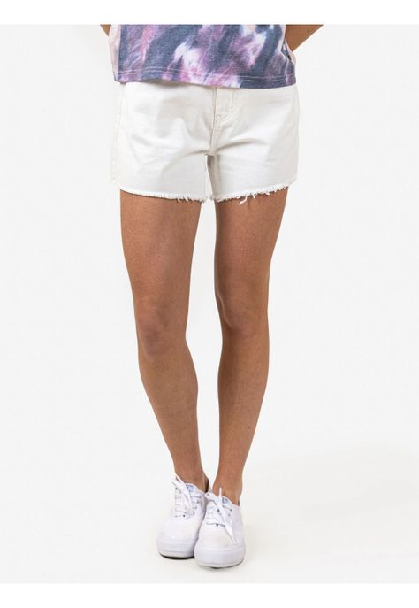 Short Jeans 5B1939 Mujer Blanco Maui And Sons-0