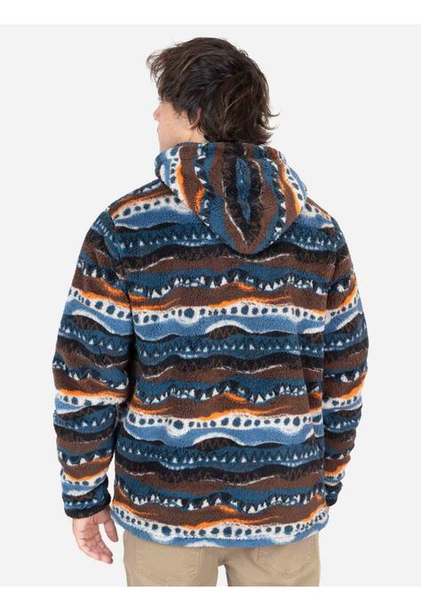 Poleron Chiporro Horizon Multicolor Hombre Maui And Sons-1