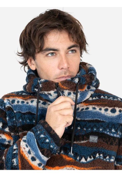 Poleron Chiporro Horizon Multicolor Hombre Maui And Sons-2