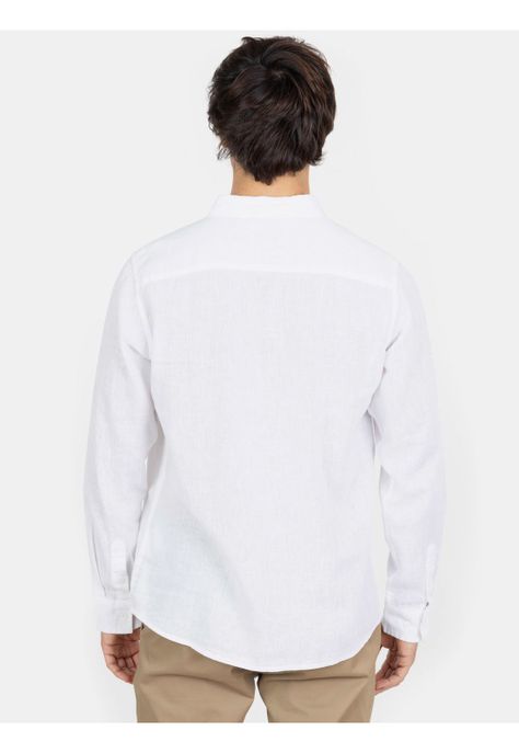 Camisa ML Aloha Blanco Hombre Maui And Sons-1