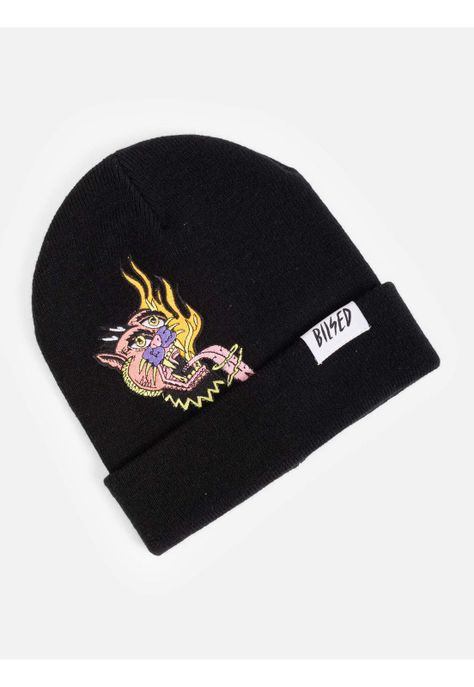 Gorro Felina Portas Negro Hombre Maui And Sons-0