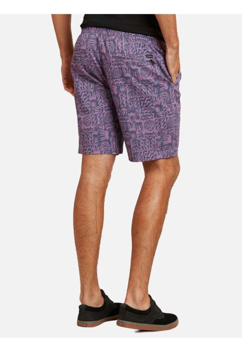 Bermuda Hawaii Pink Hombre Multicolor Maui And Sons-1