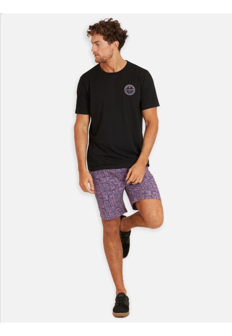Bermuda Hawaii Pink Hombre Multicolor Maui And Sons-3