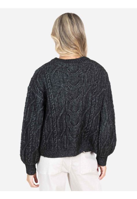 Sweater Alizee Negro Mujer Maui And Sons-1