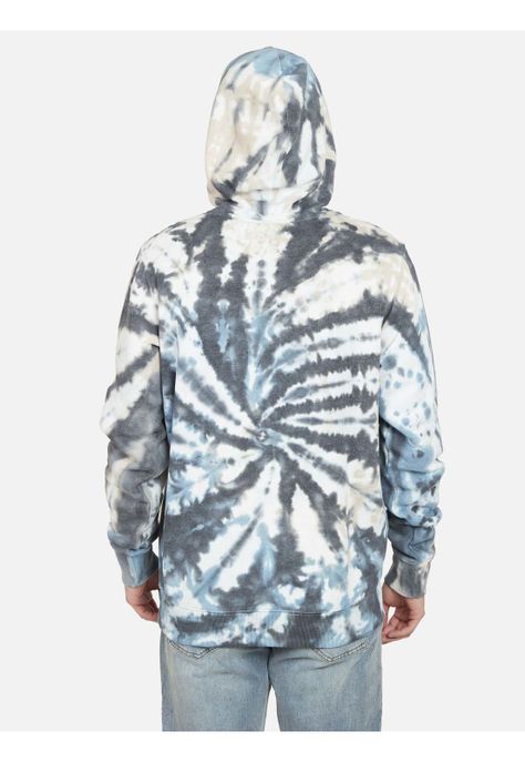 Poleron BLUE SWIRL Hombre Multicolor Maui and Sons-1