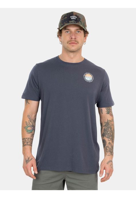 Polera MC Classic Shores Gris Hombre Maui And Sons-0