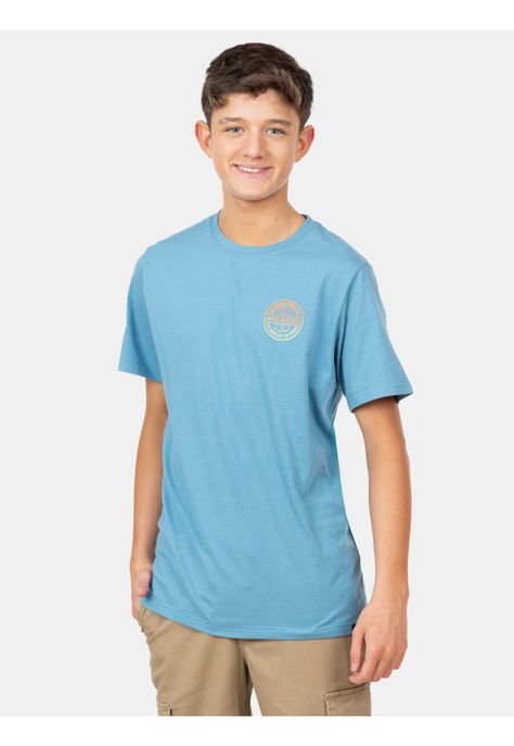 Polera MC Retro Revival Celeste Infantil Maui And Sons-0