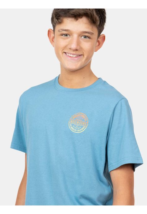 Polera MC Retro Revival Celeste Infantil Maui And Sons-3