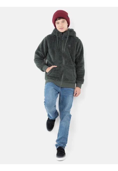Poleron Chiporro Brise Verde Infantil Maui And Sons-2