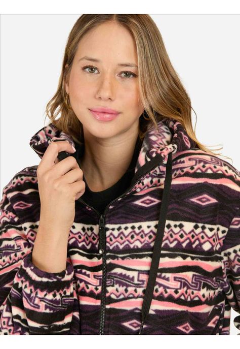 Poleron Micropolar Yla Mujer Multicolor Maui And Sons-2