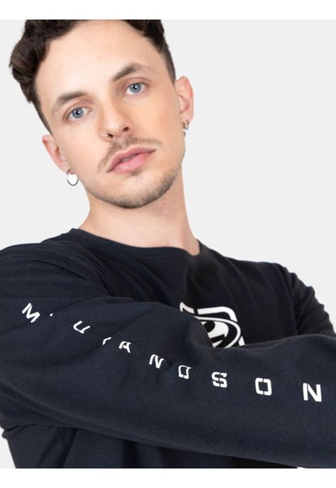 Polera ML Sunset Swell Negro Hombre Maui And Sons-2