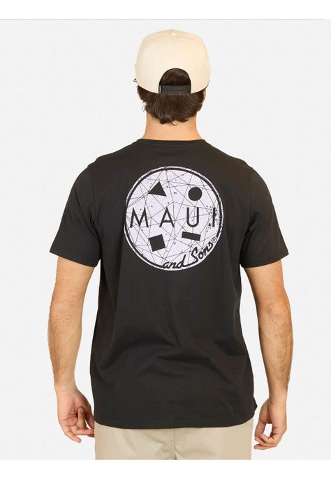 Polera MC Sarat Ty Negro Hombre Maui And Sons-1