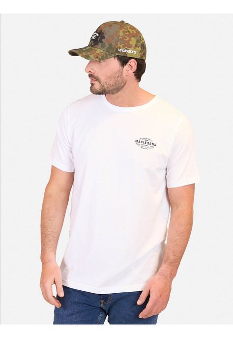 Polera MC Ride You Life Blanco Hombre Maui And Sons-0