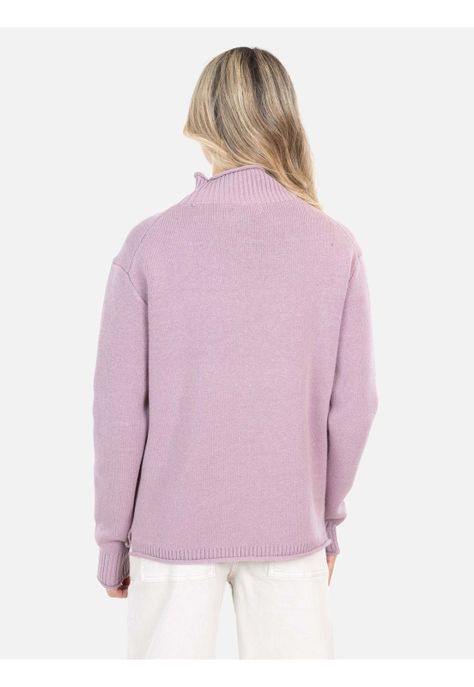 Sweater Tikiya Morado Mujer Maui And Sons-1