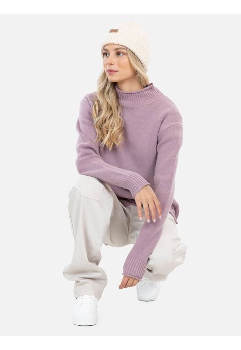 Sweater Tikiya Morado Mujer Maui And Sons-3