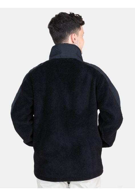 Poleron Bonded Vibes Negro Hombre Maui And Sons-1